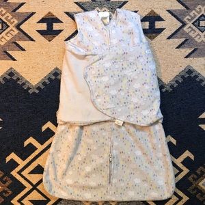 Fleece Halo Swaddle Sleepsack